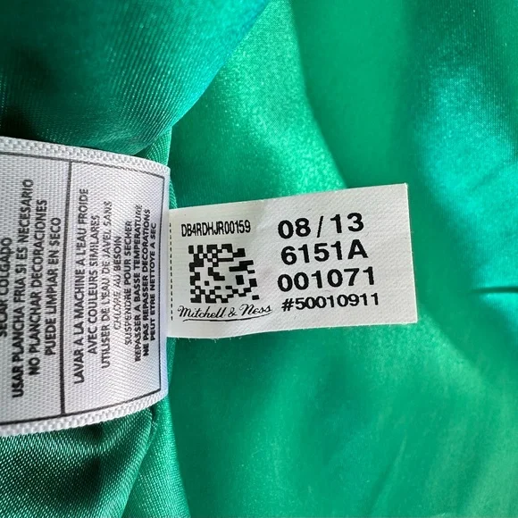 Mitchell & Ness Philadelphia Eagles Black Track Jacket XXL - Picture 7 of 7